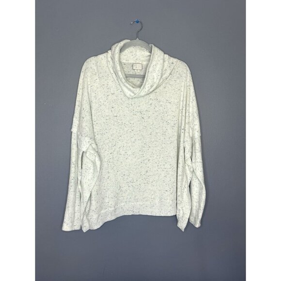 Anthropologie Postmark Lassen Cowl Neck Sweater Womens L Comfy Soft Lightweight - Picture 8 of 14